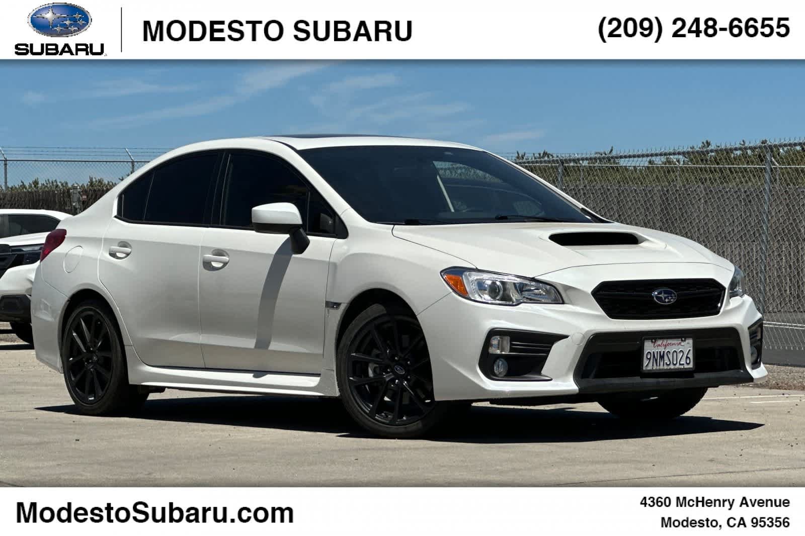 Used 2021 Subaru WRX Premium