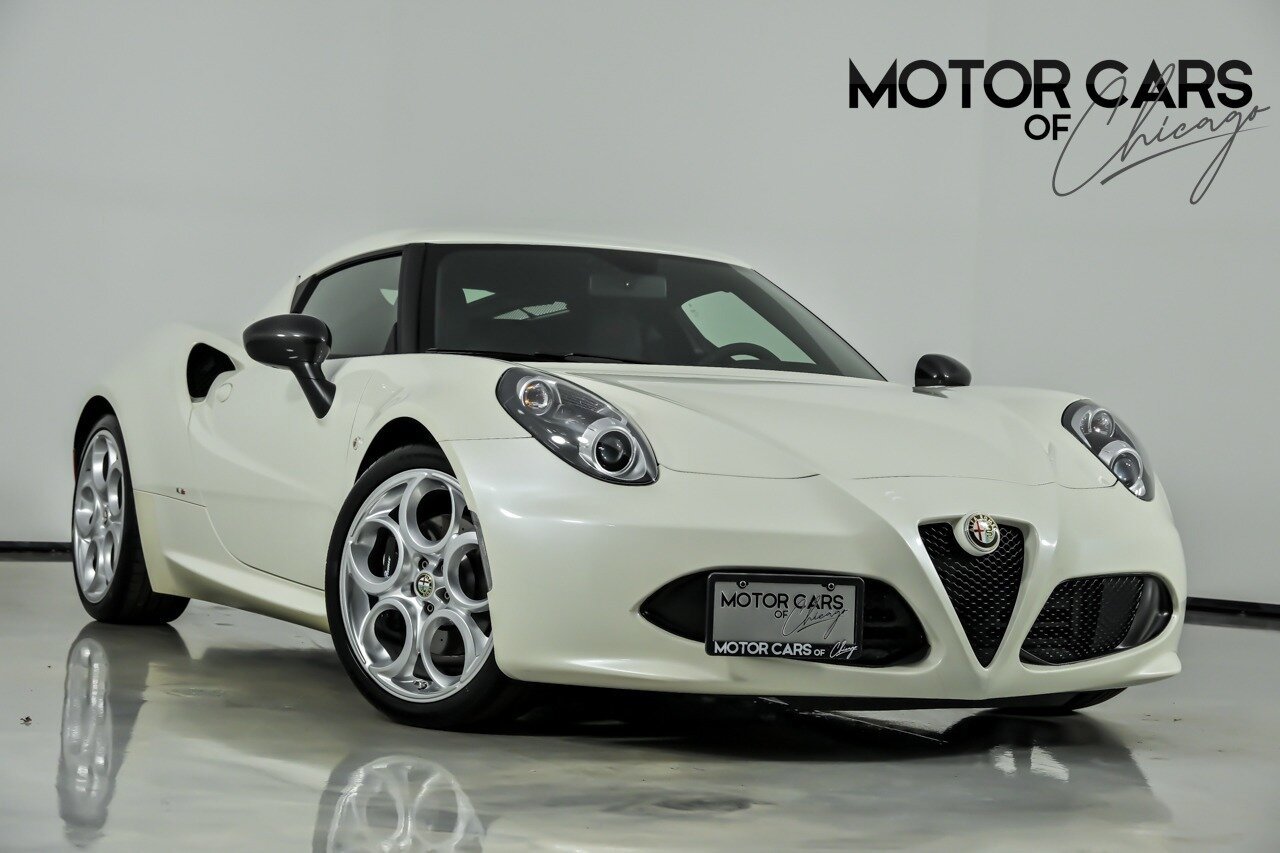 Used 2016 Alfa Romeo 4C Coupe w/ Coupe Track Package 1