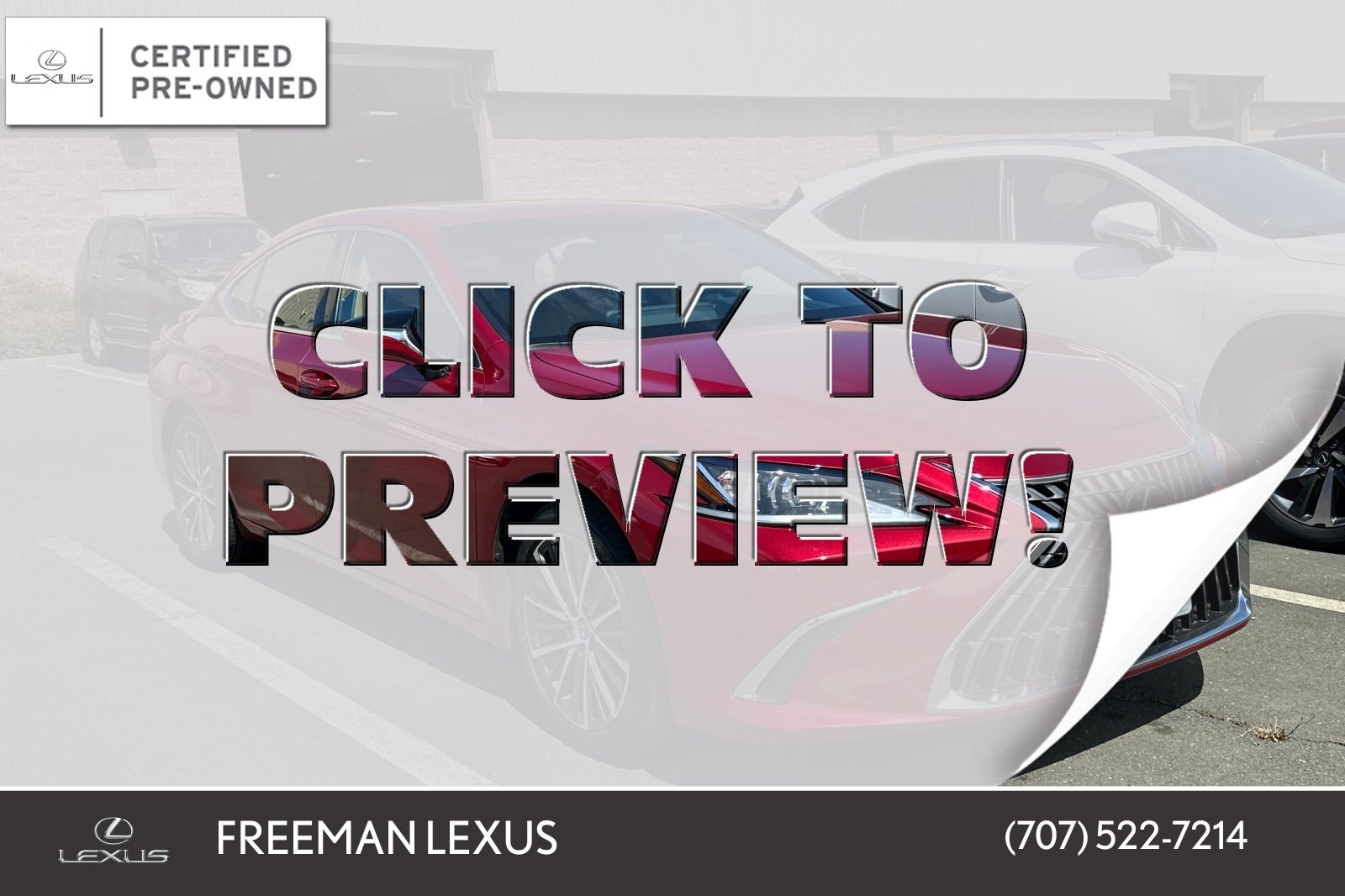 Used 2025 Lexus ES 300h w/ Premium Package