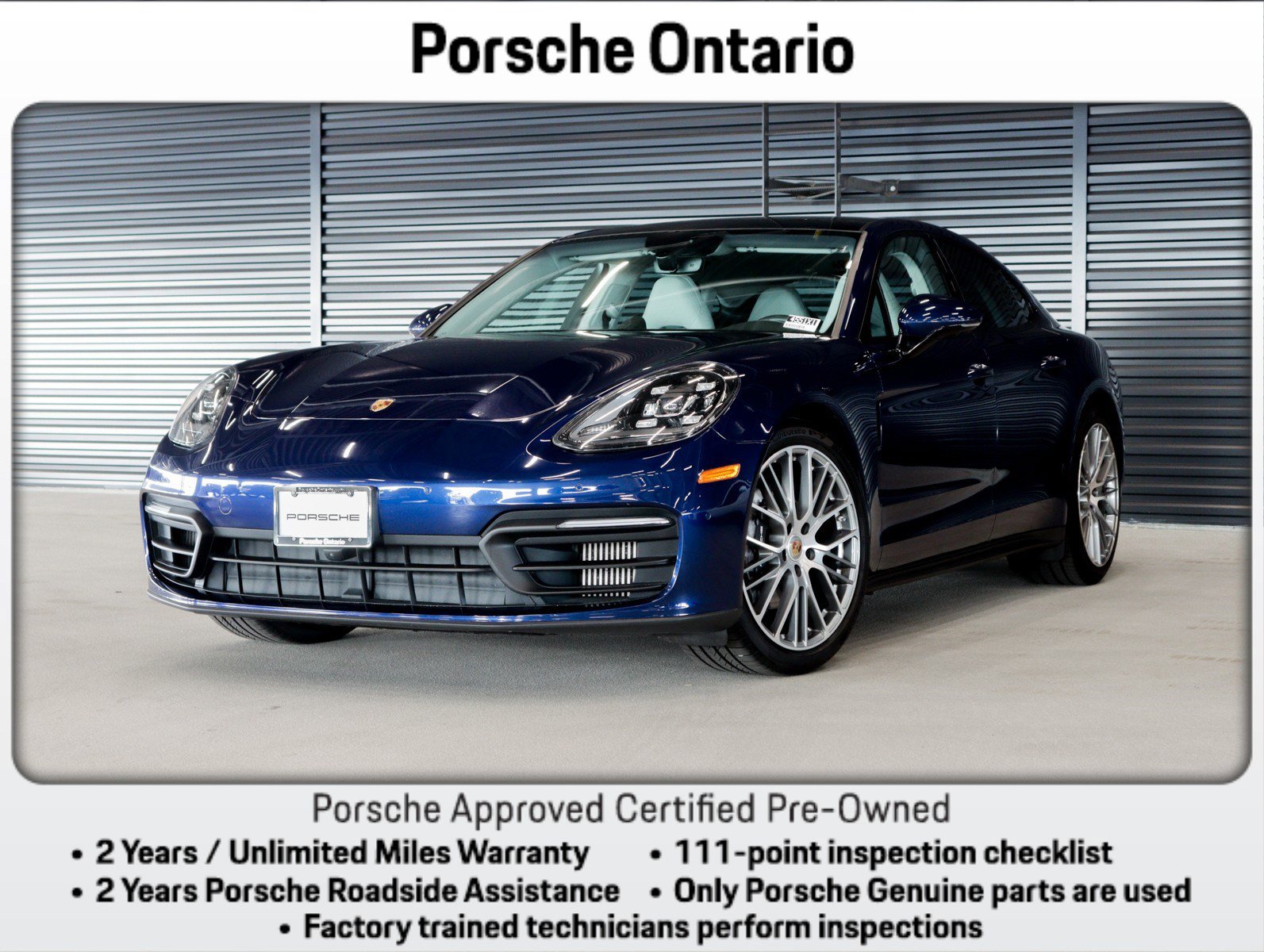 Certified 2022 Porsche Panamera