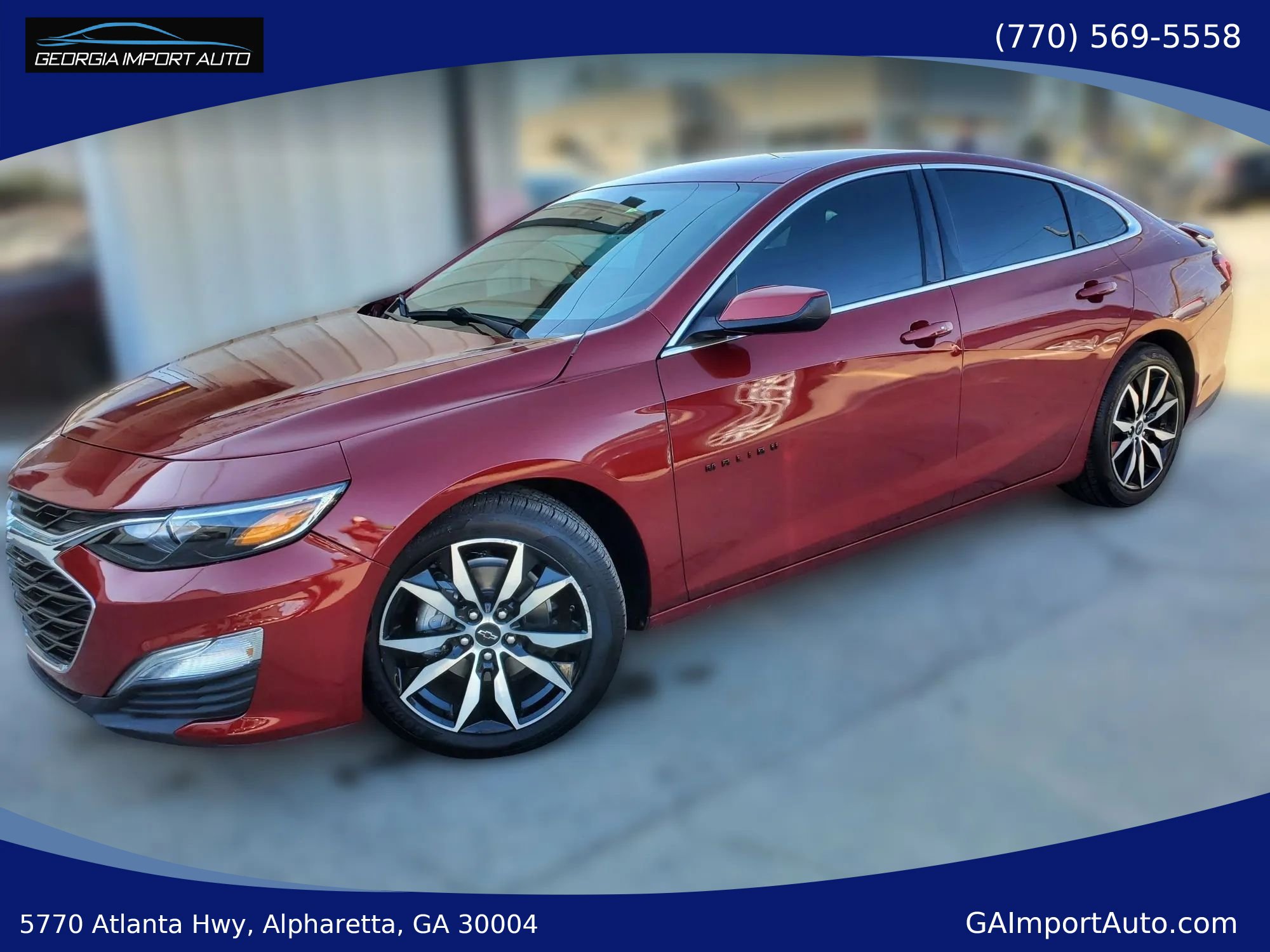 Used Chevrolet Malibu RS for Sale in Atlanta, GA - Autotrader