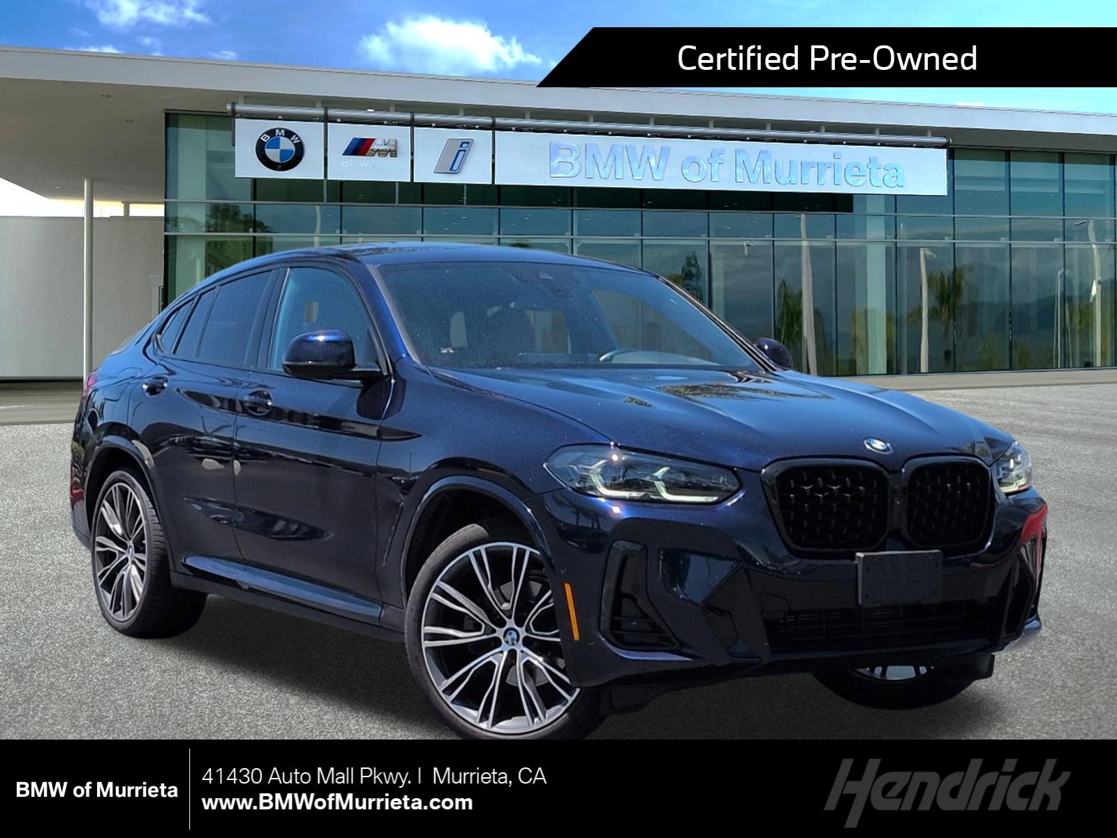 Certified 2023 BMW X4 xDrive30i w/ M Sport Package