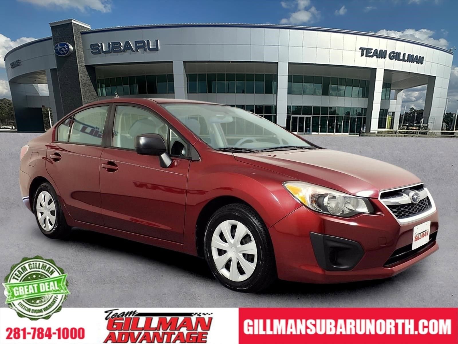 Used 2012 Subaru Impreza 2.0i