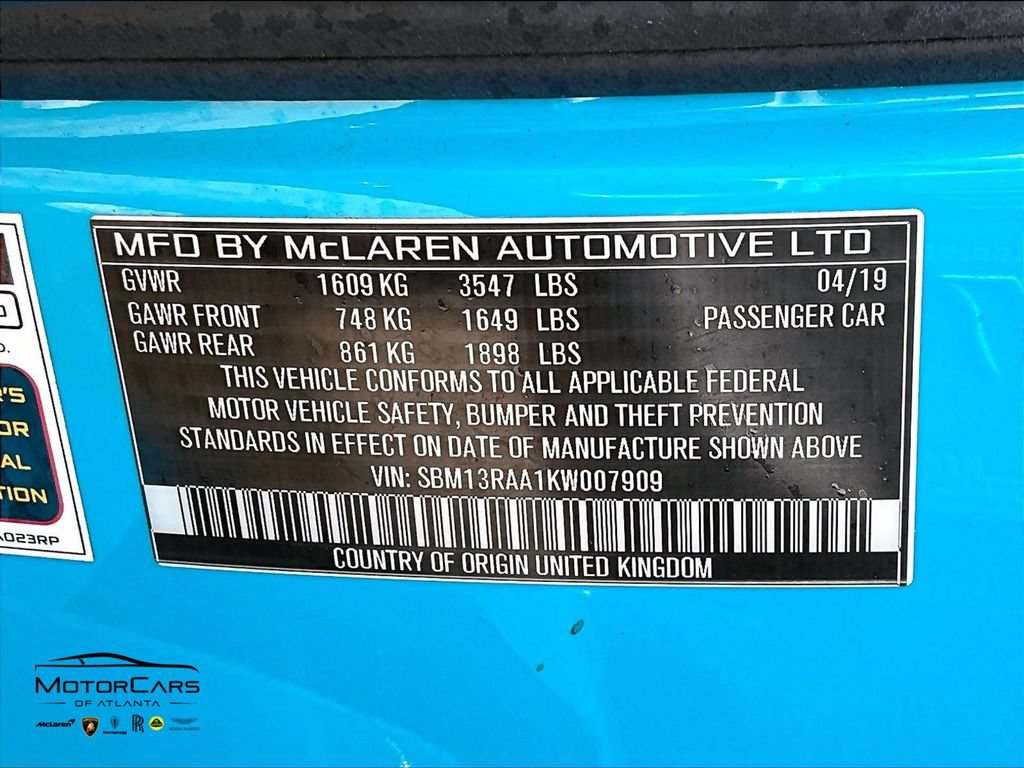 Used 2019 McLaren 600LT photo 24