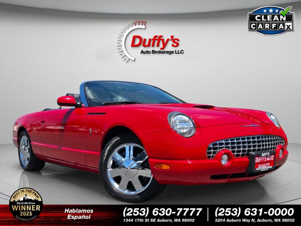 Used Red Ford Thunderbird for Sale Near Me - Autotrader
