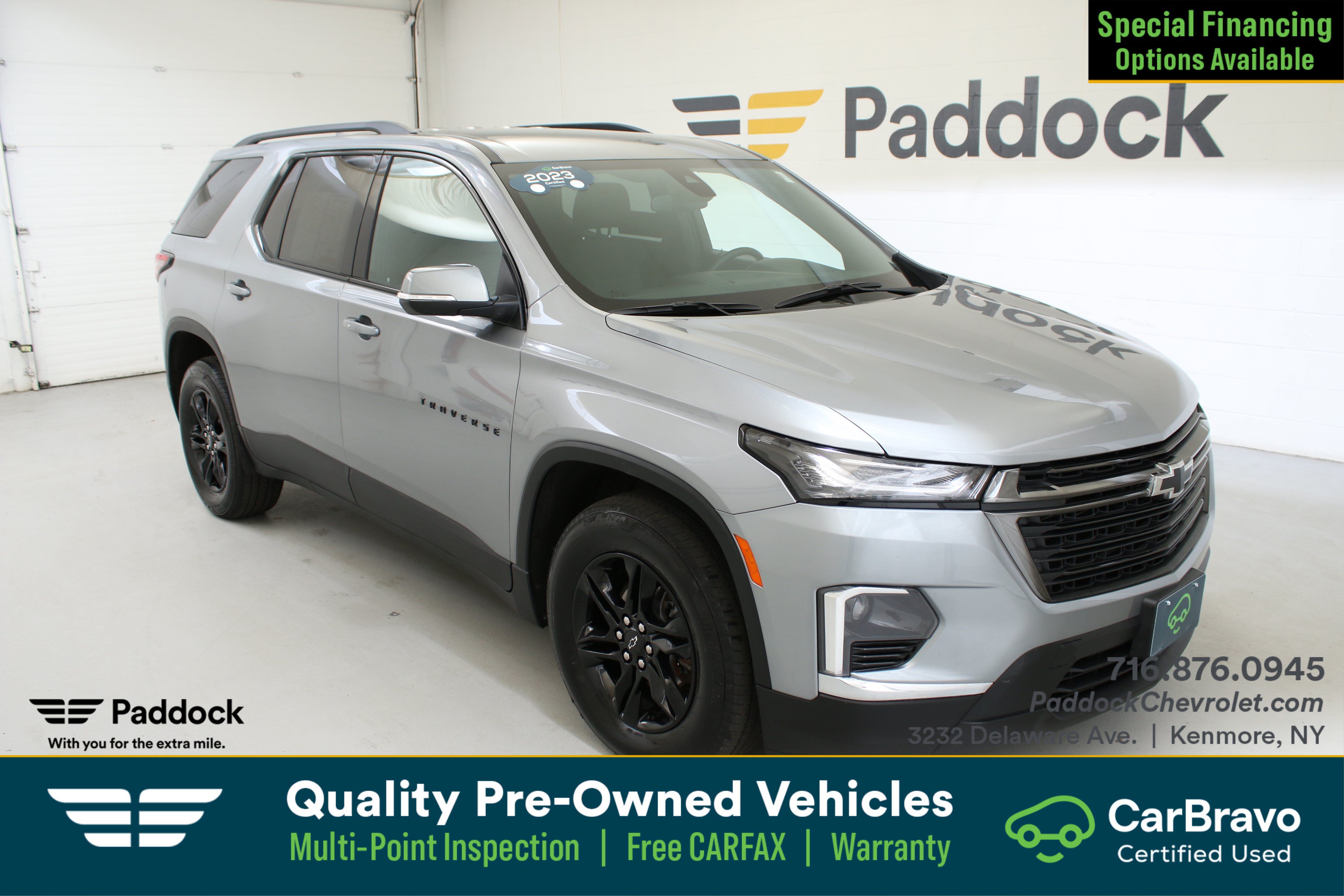 Certified 2023 Chevrolet Traverse LT w/ Midnight/Sport Edition