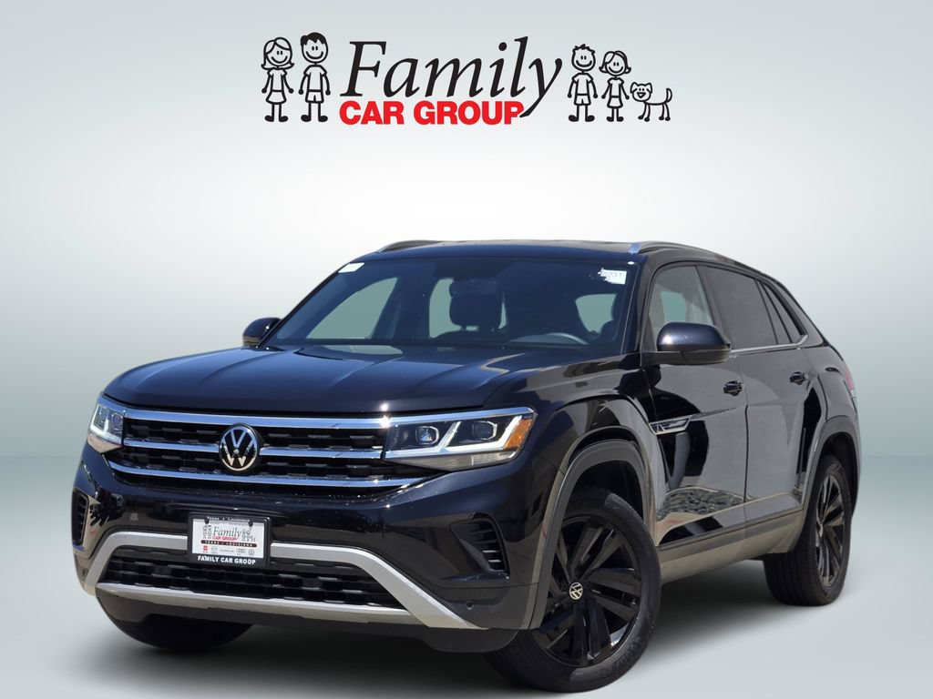Used 2023 Volkswagen Atlas Cross Sport SE w/ Black Wheel Package