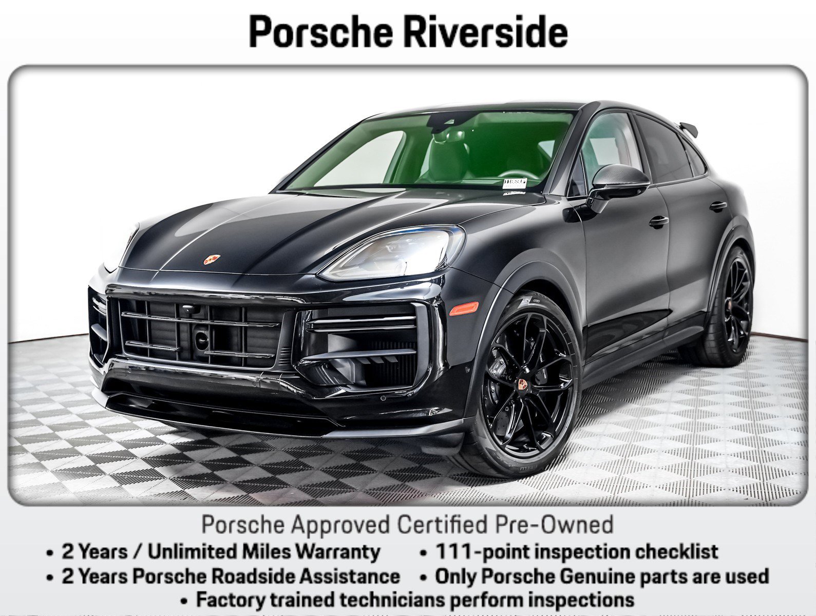 Certified 2025 Porsche Cayenne Turbo GT