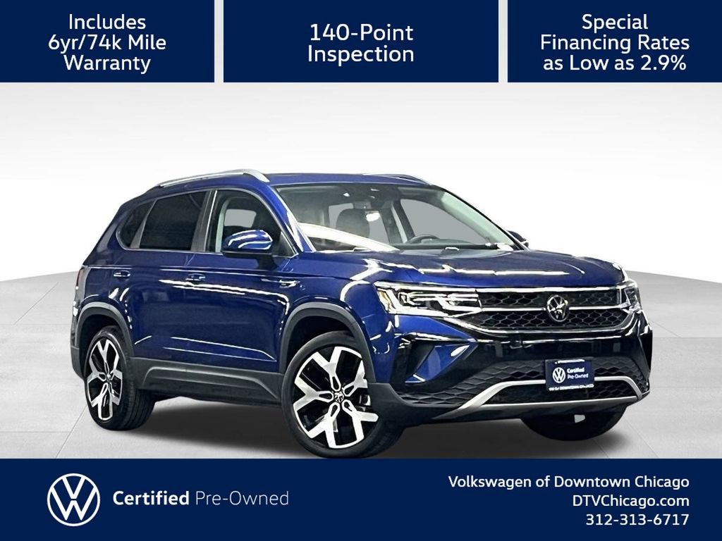 Certified 2023 Volkswagen Taos SEL