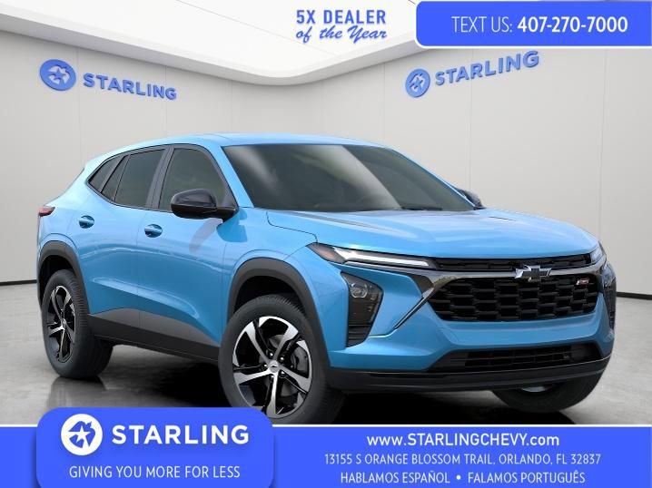 Certified 2025 Chevrolet Trax RS w/ Driver Confidence Package