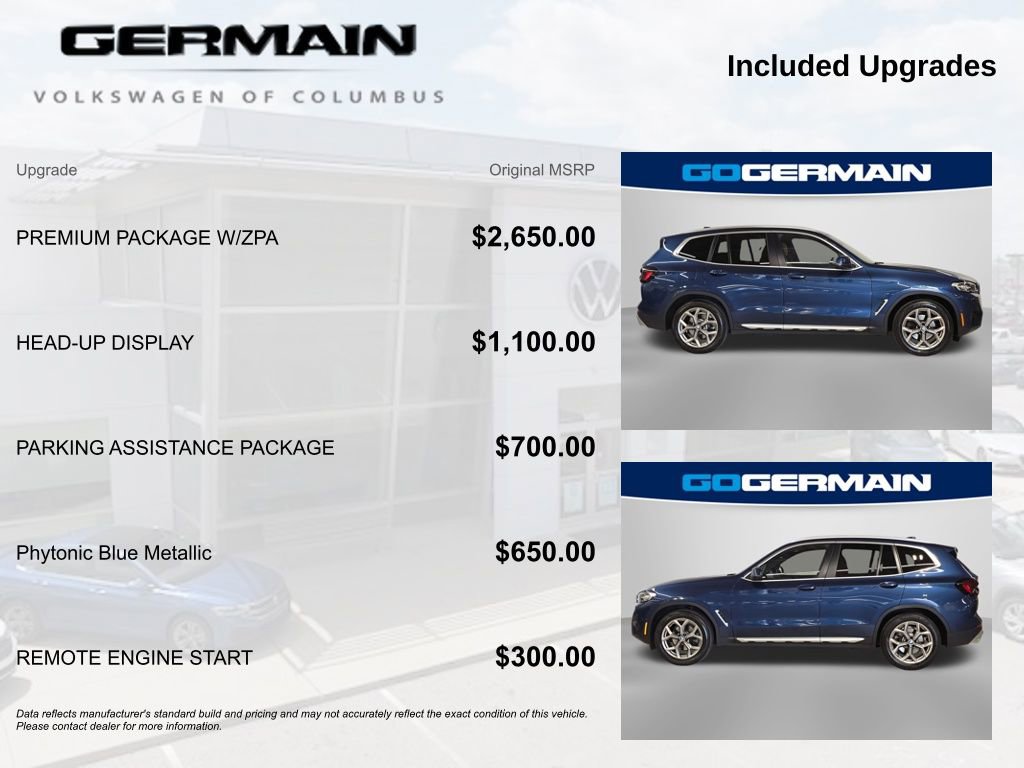 2023 BMW X3 xDrive30i