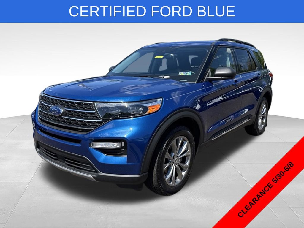 Certified 2023 Ford Explorer XLT w/ Equipment Group 202A