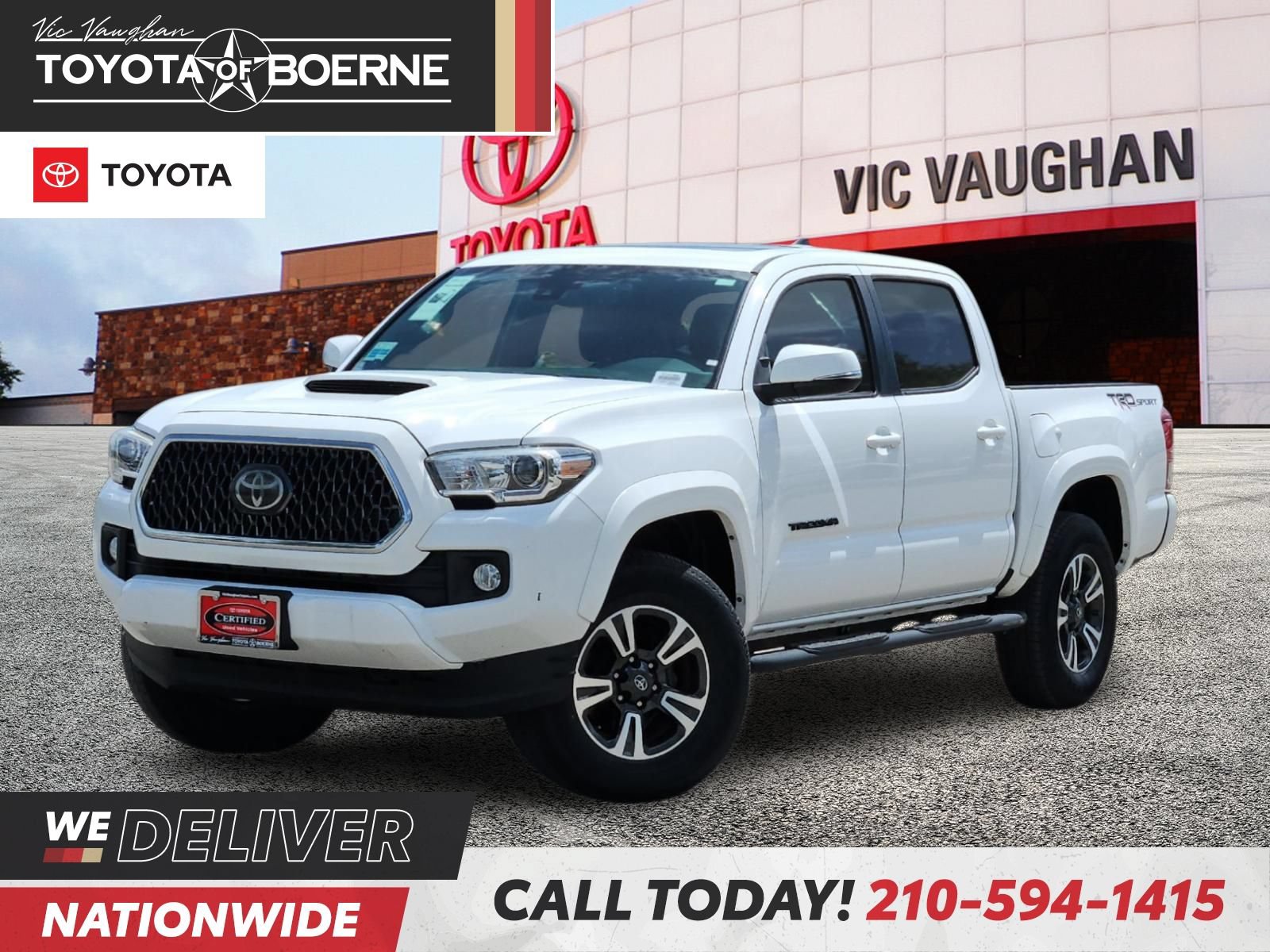 Certified 2019 Toyota Tacoma TRD Sport