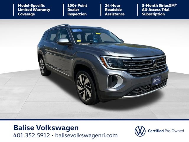 Certified 2024 Volkswagen Atlas SEL