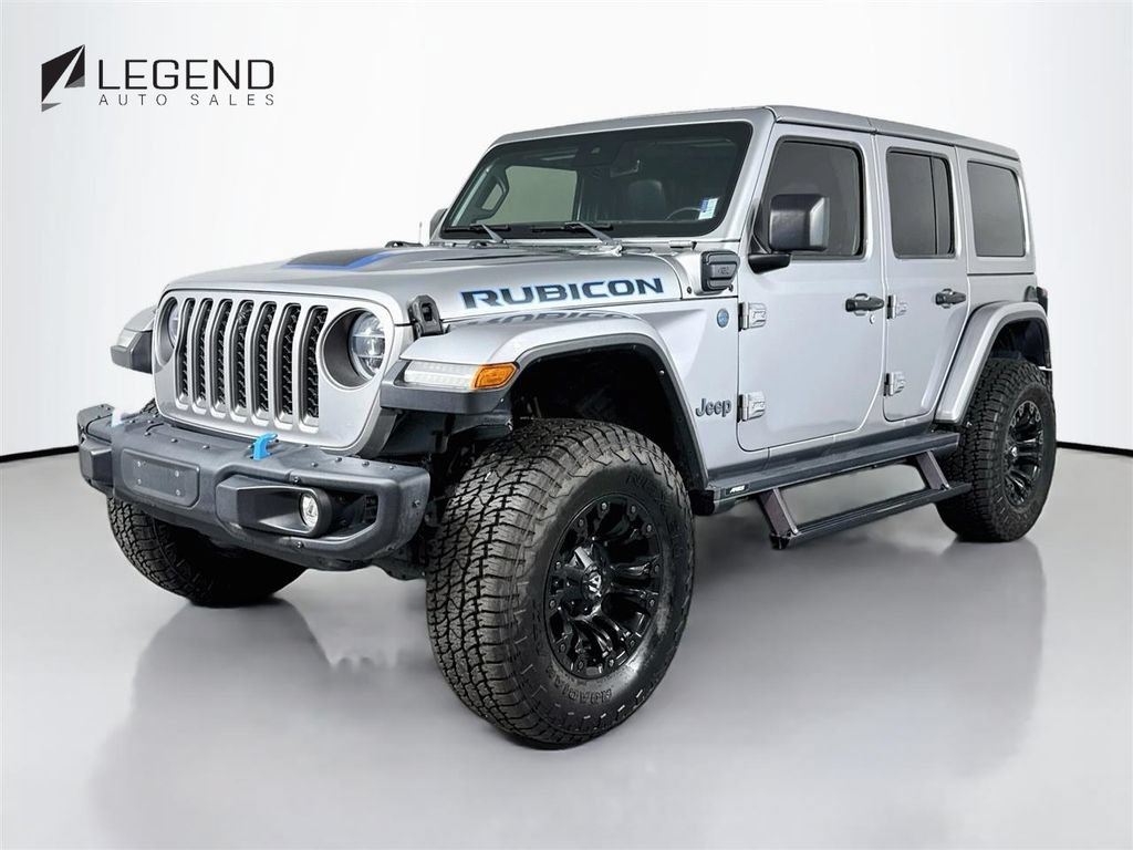 Used 2021 Jeep Wrangler Unlimited Rubicon 4xe w/ Steel Bumper Group