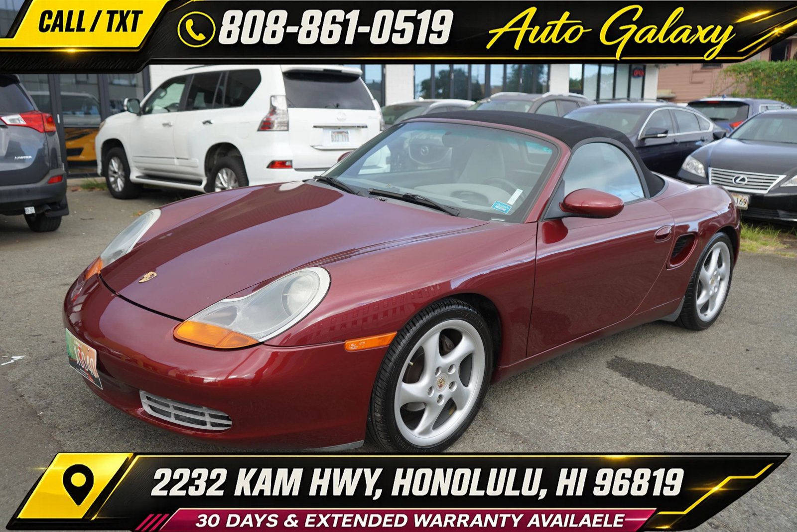 Used 1999 Porsche Boxster