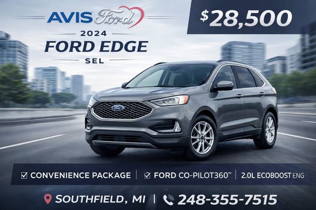 Certified 2024 Ford Edge SEL w/ Convenience Package