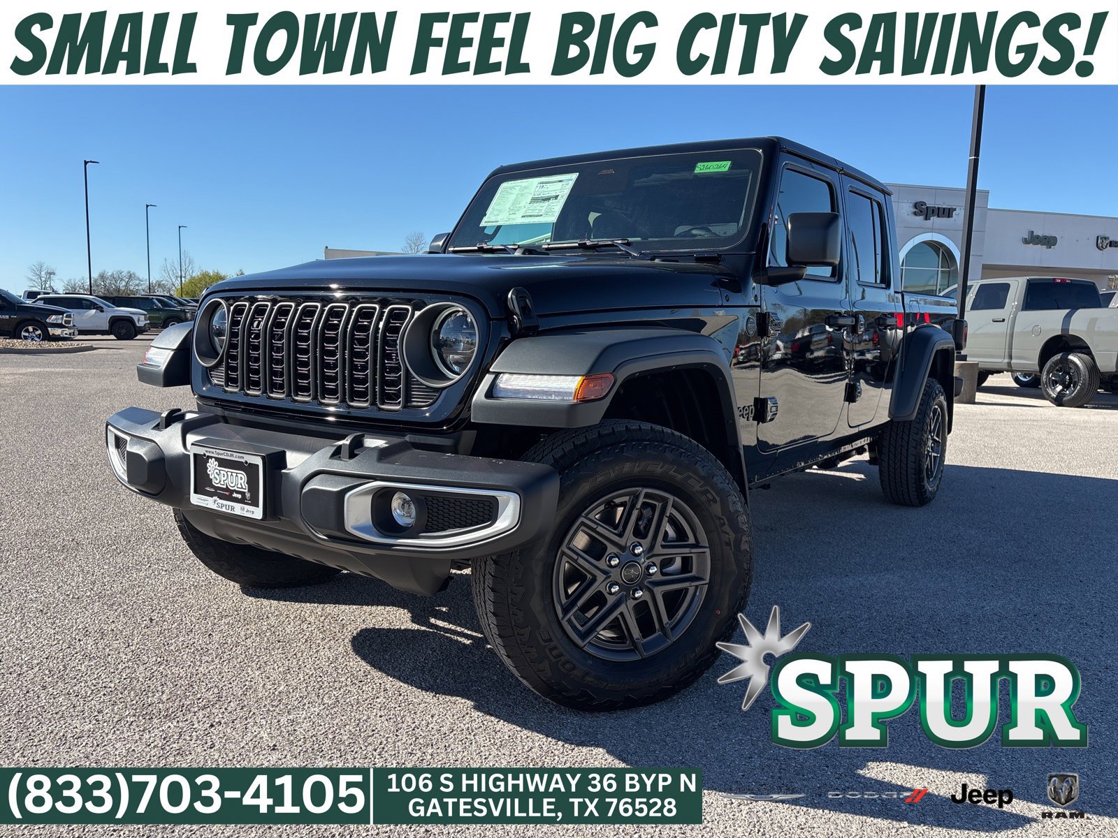 New 2026 Jeep Gladiator Sport