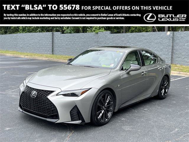Certified 2021 Lexus IS 350 F Sport w/ Navigation Package