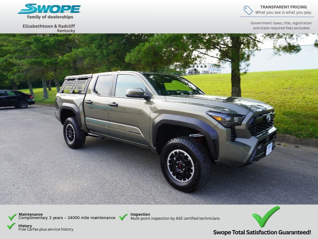 Certified 2025 Toyota Tacoma TRD Off-Road w/ TRD Off Road Upgrade Package