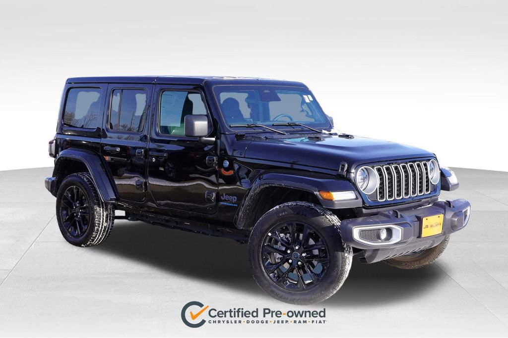 Certified 2025 Jeep Wrangler Unlimited Sahara w/ Safety Group