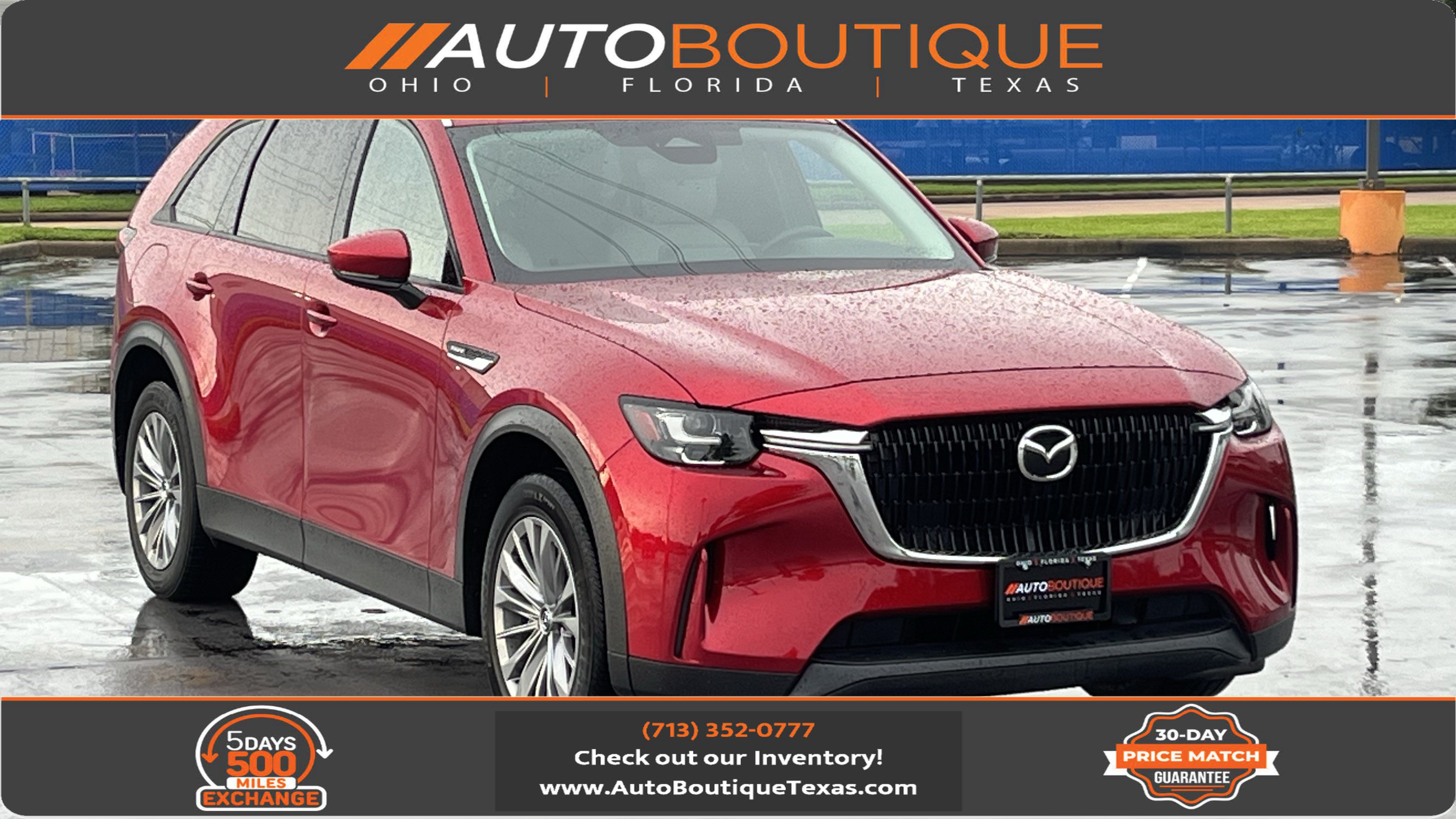 Red 2024 Mazda CX-90 AWD