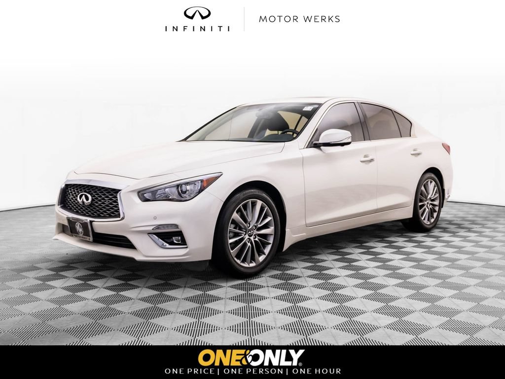 Certified 2024 INFINITI Q50 Luxe w/ Cargo Package