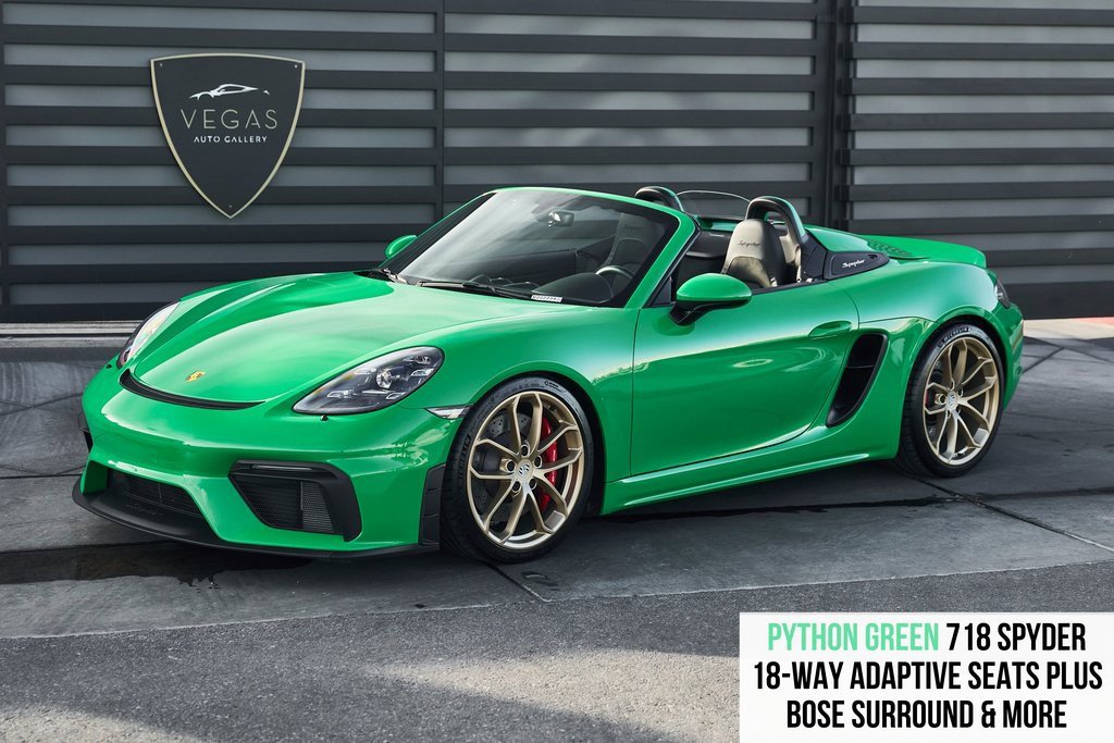 Used 2023 Porsche 718 Boxster Spyder
