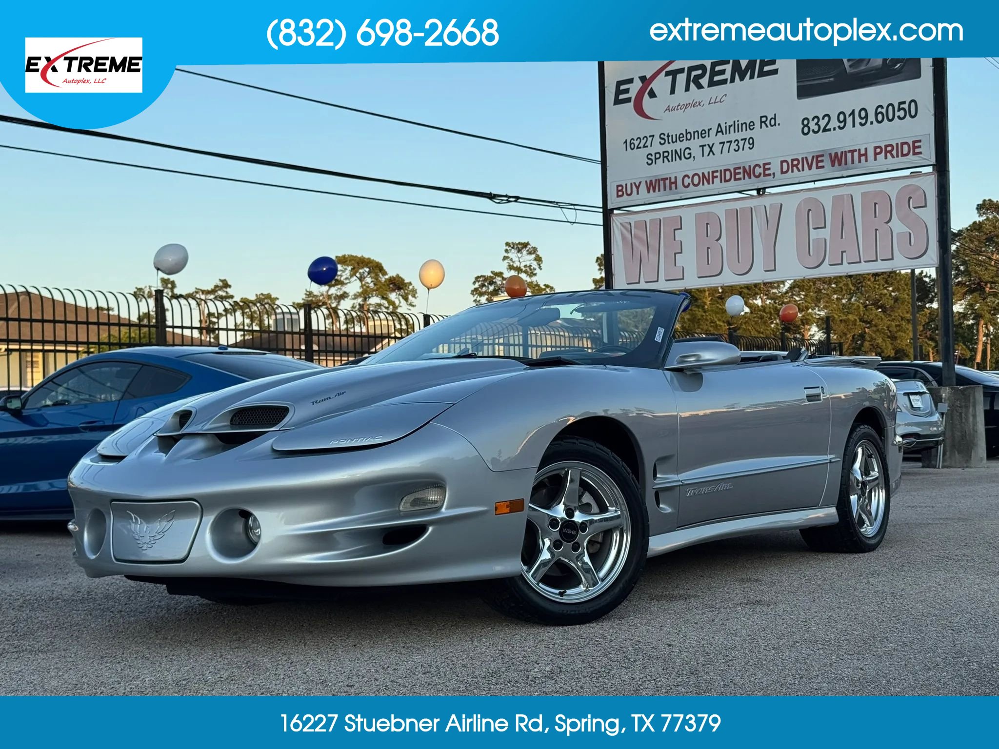 Used 2000 Pontiac Firebird Trans Am