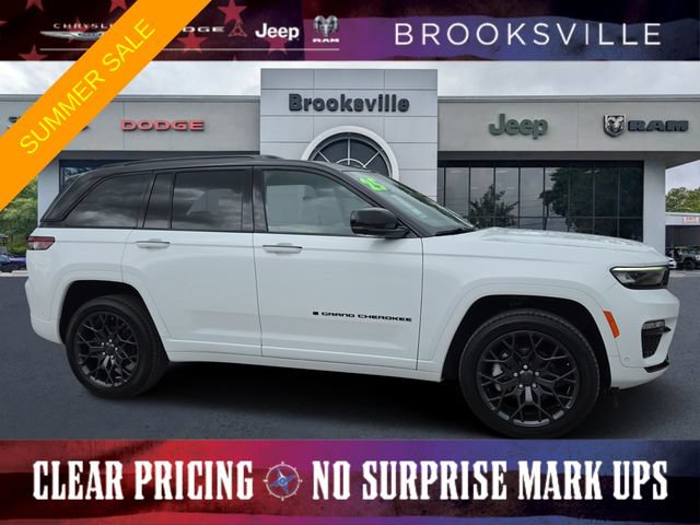 Certified 2025 Jeep Grand Cherokee Summit w/ Obsidian Package