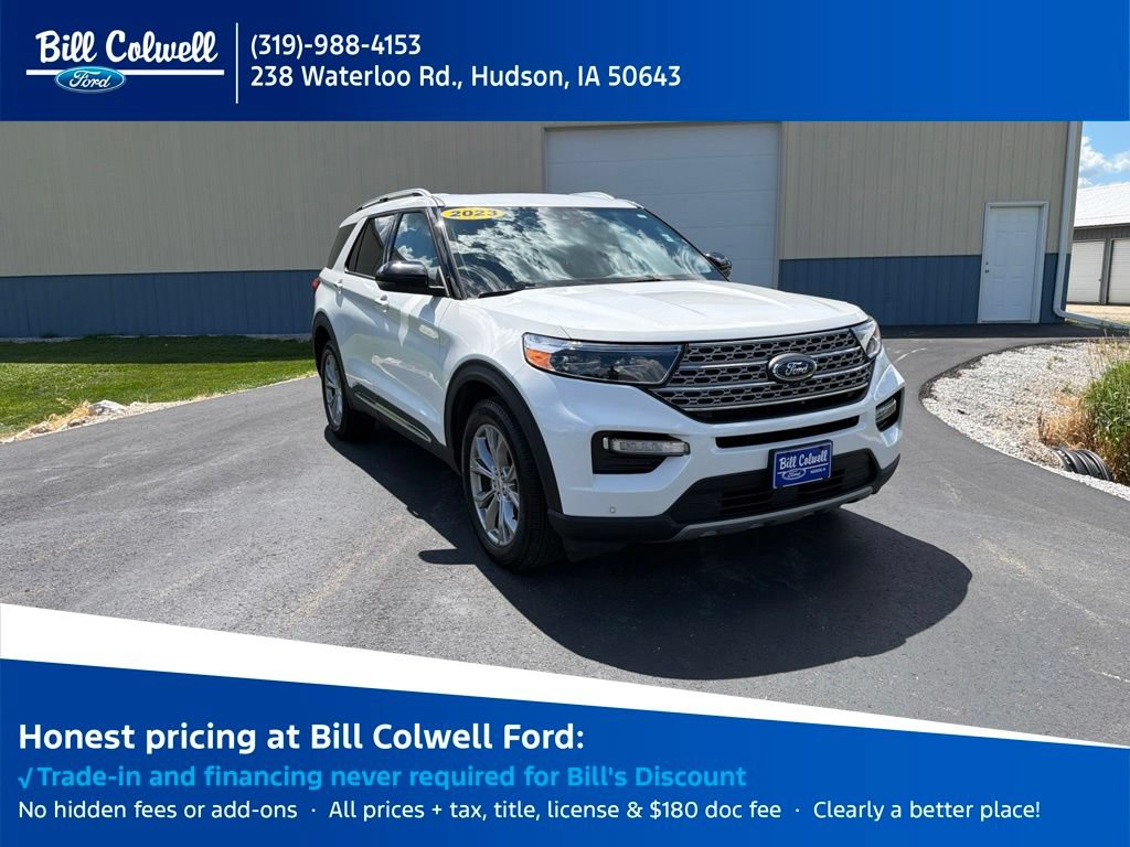 Used 2023 Ford Explorer Limited w/ Class IV Trailer Tow Package