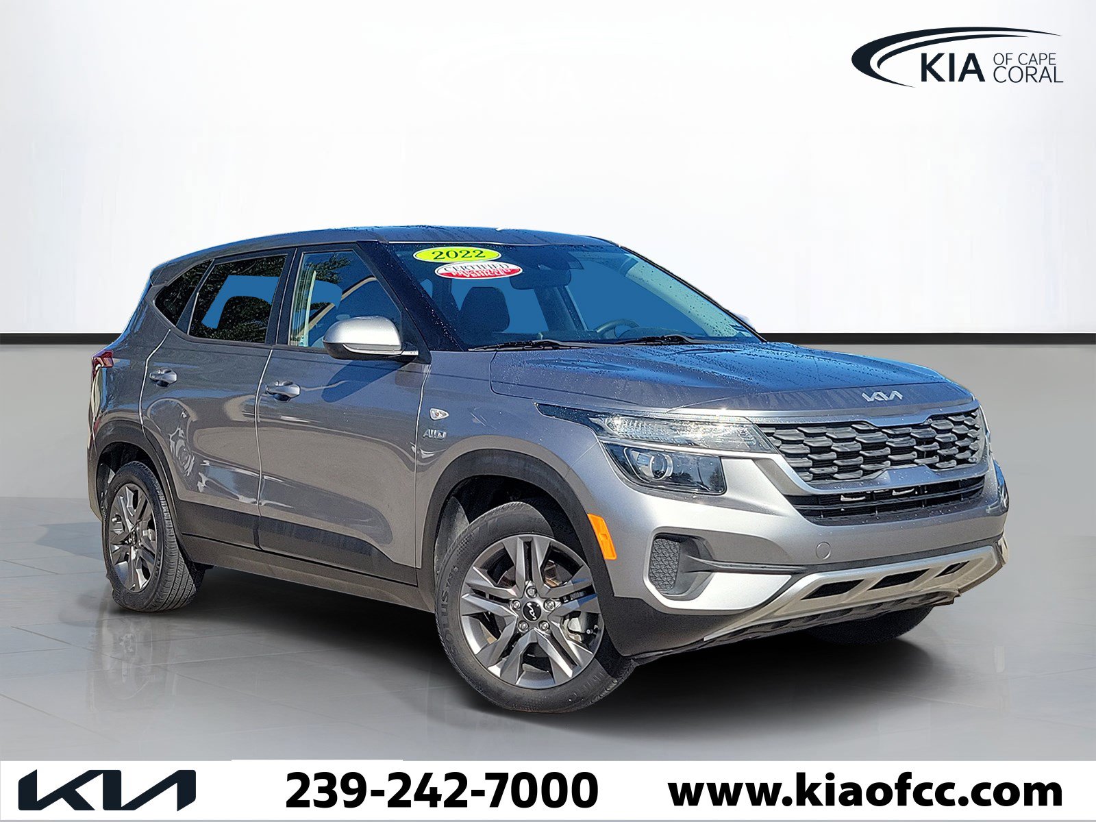 Certified 2022 Kia Seltos LX