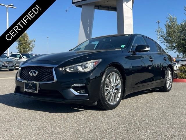 Certified 2023 INFINITI Q50 Luxe w/ Cargo Package