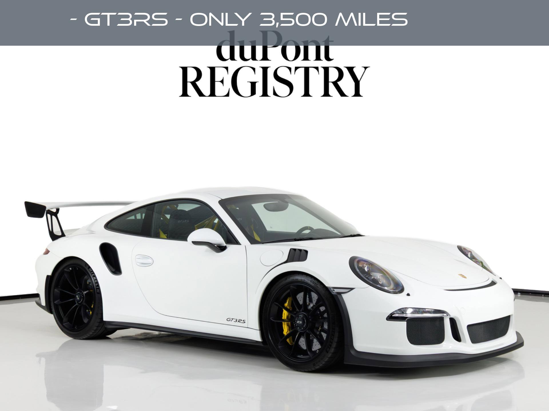 Used 2016 Porsche 911 GT3 RS