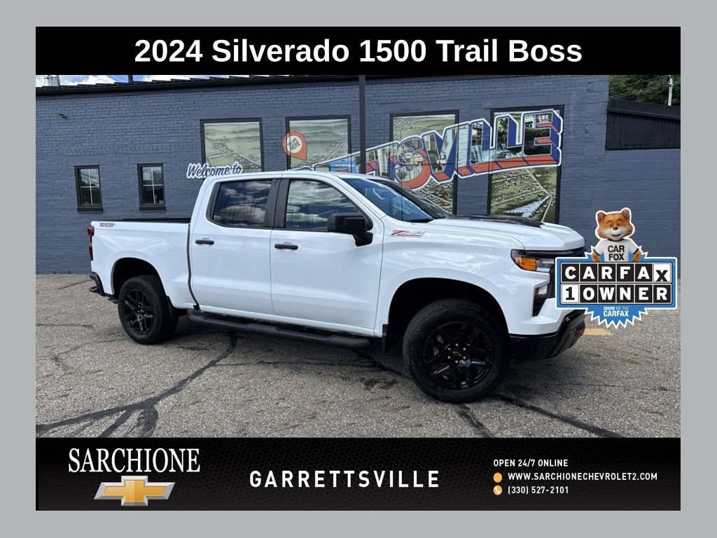 Used 2024 Chevrolet Silverado 1500 Custom Trail Boss