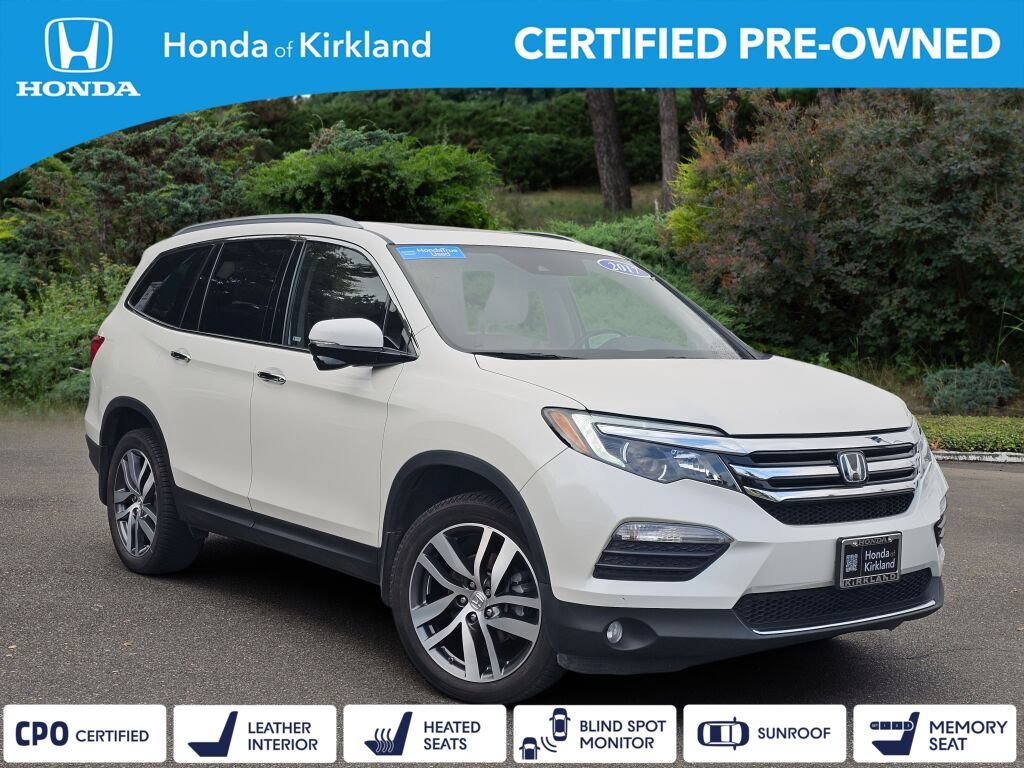 Certified 2017 Honda Pilot Touring