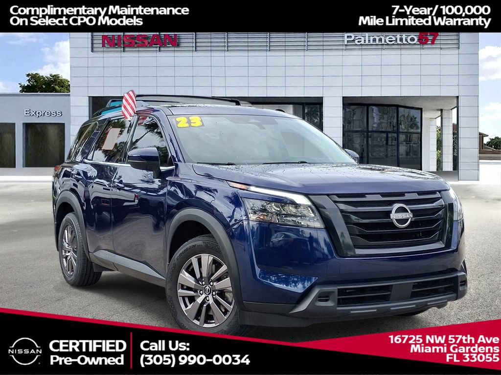 Certified 2023 Nissan Pathfinder SV w/ SV Premium Package