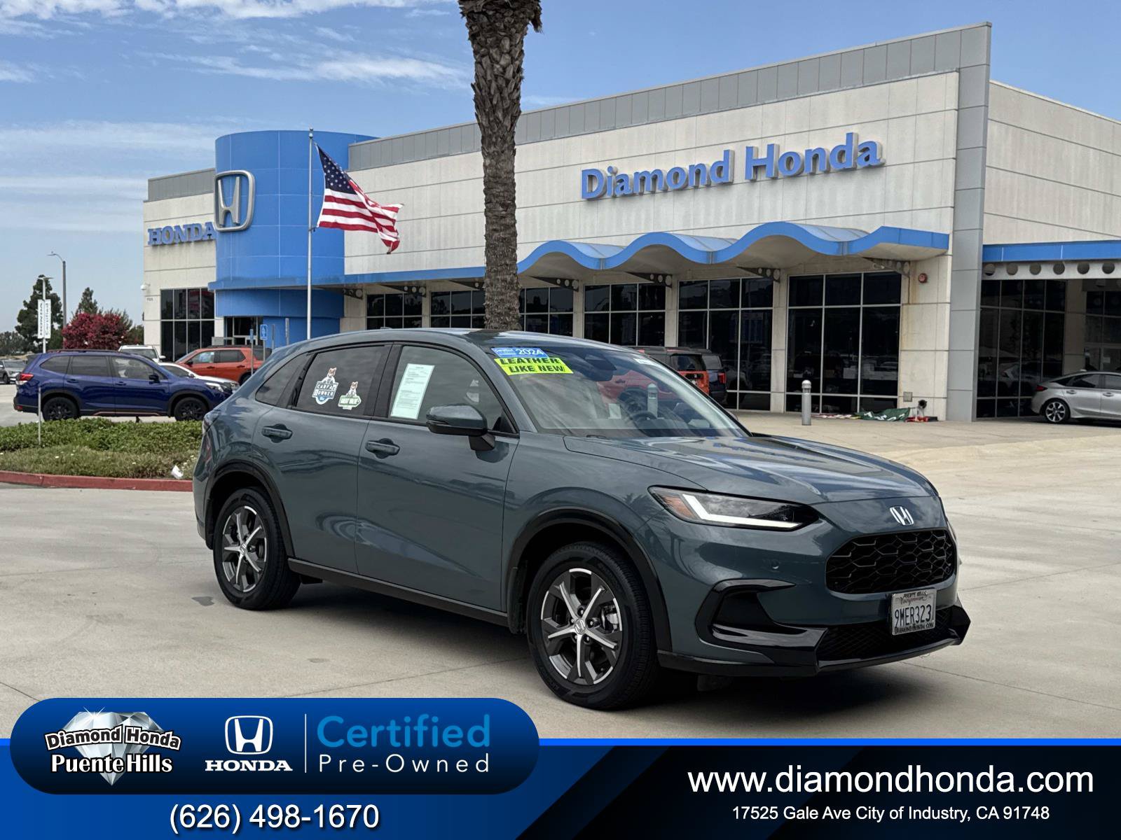 Certified 2024 Honda HR-V EX-L