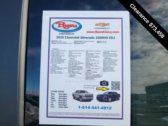 2025 Chevrolet Silverado 2500 ZR2