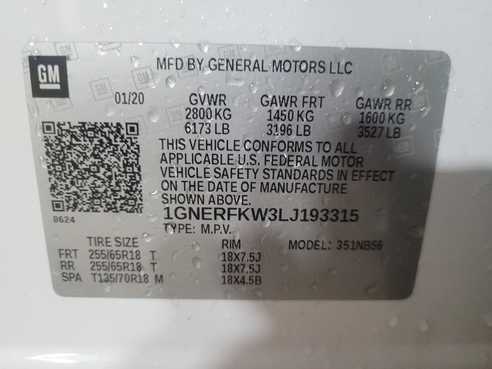 2020 Chevrolet Traverse LS