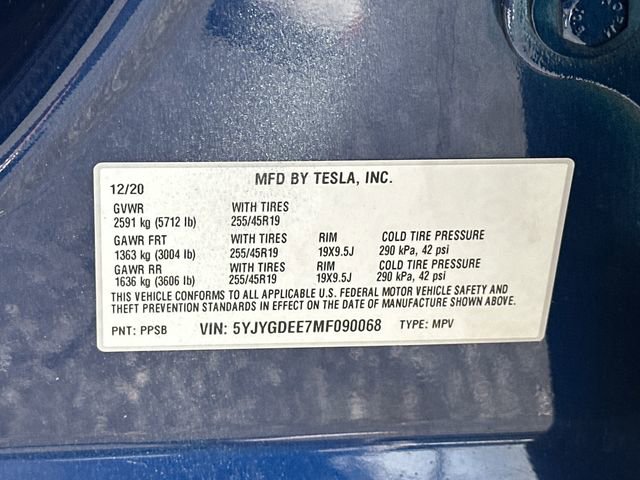 2021 Tesla Model Y Long Range