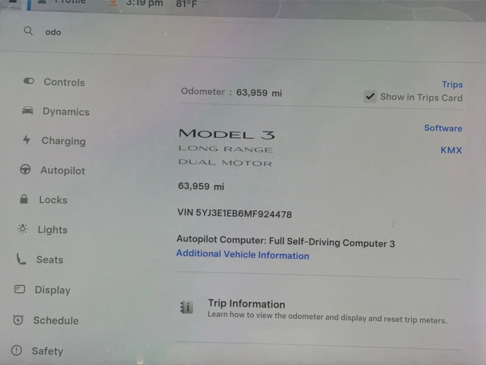 2021 Tesla Model 3 Long Range