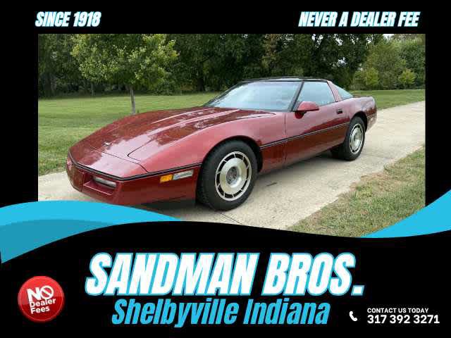 Used 1987 Chevrolet Corvette Coupe