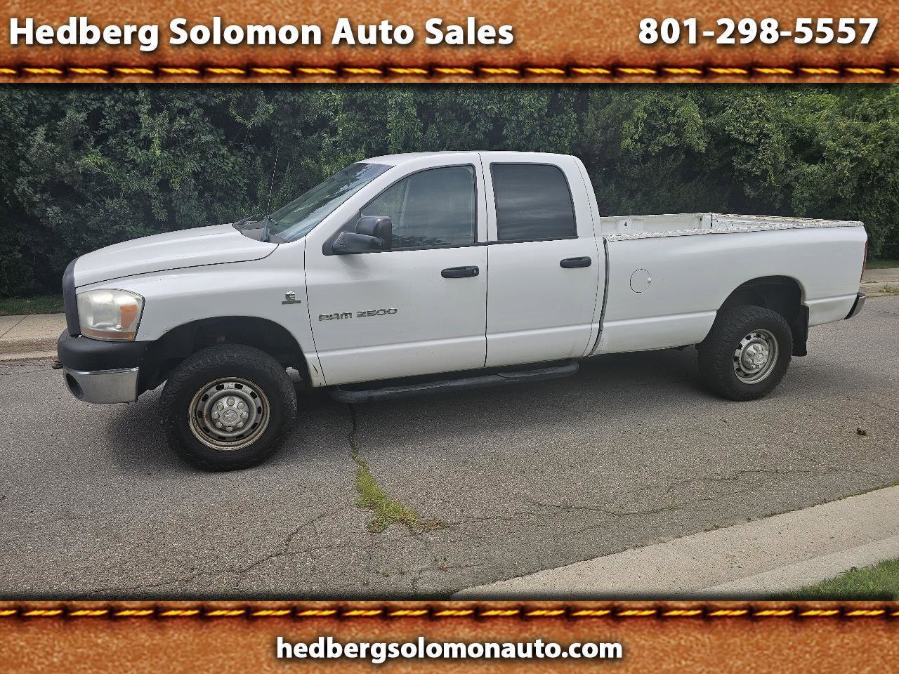 Used 2006 Dodge Ram 2500 Truck ST w/ Trailer Tow Group
