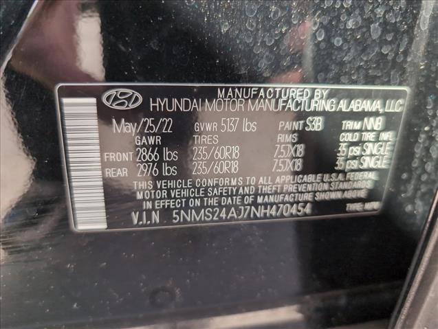 2022 Hyundai Santa Fe SEL