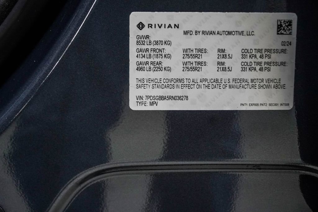 2024 Rivian R1S Adventure