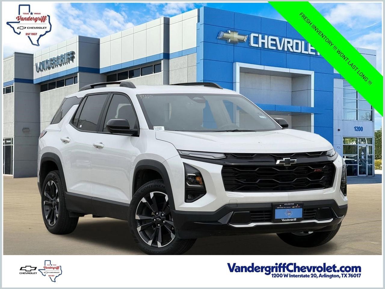 Certified 2025 Chevrolet Equinox RS w/ Safety and Technology Package