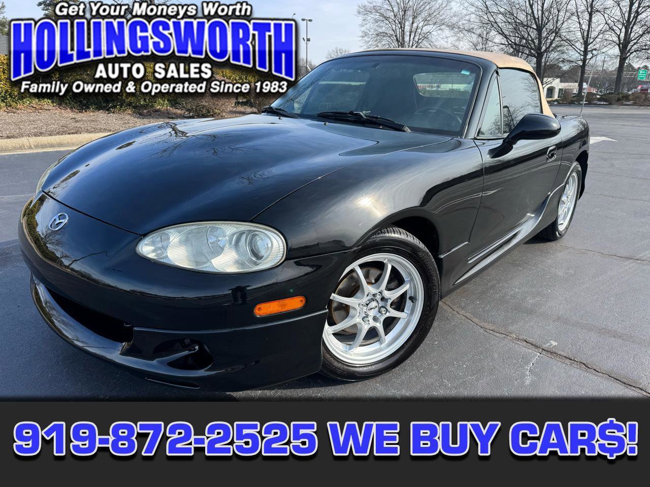 Used 2002 MAZDA MX-5 Miata