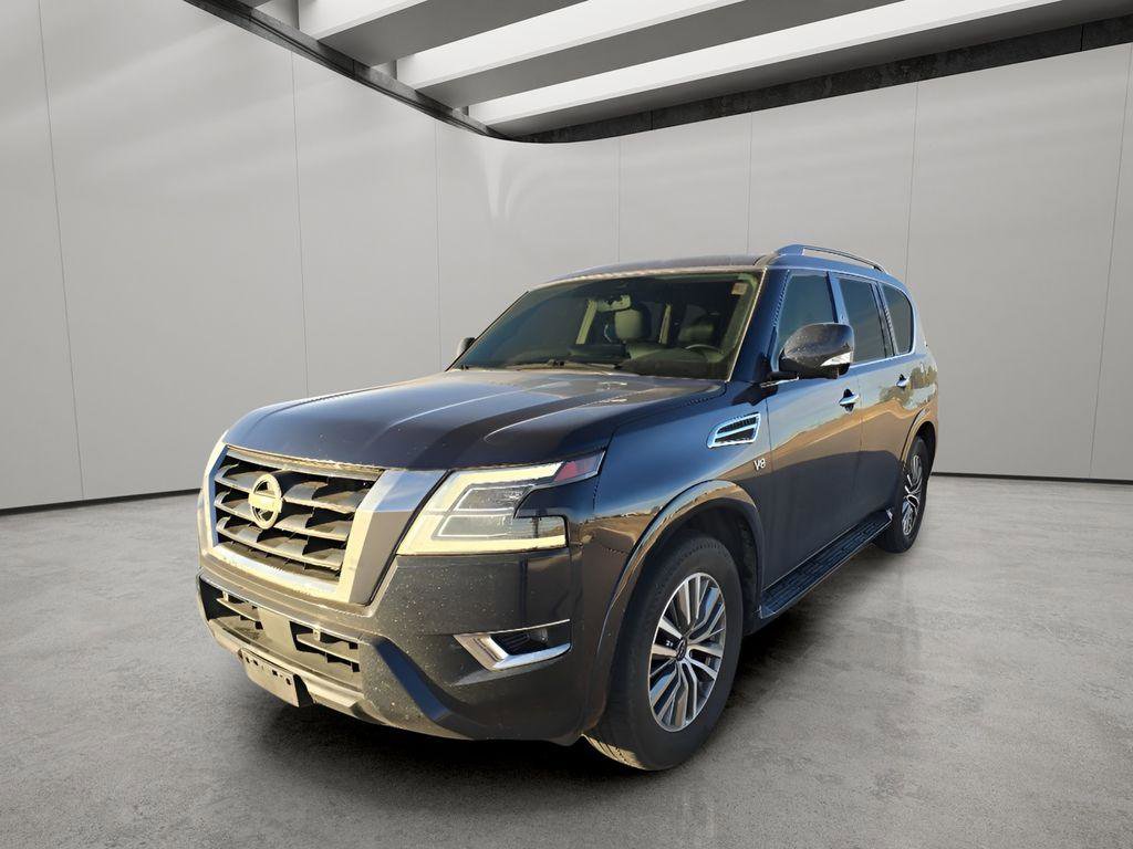Used 2021 Nissan Armada SL w/ Captain's Chairs Package