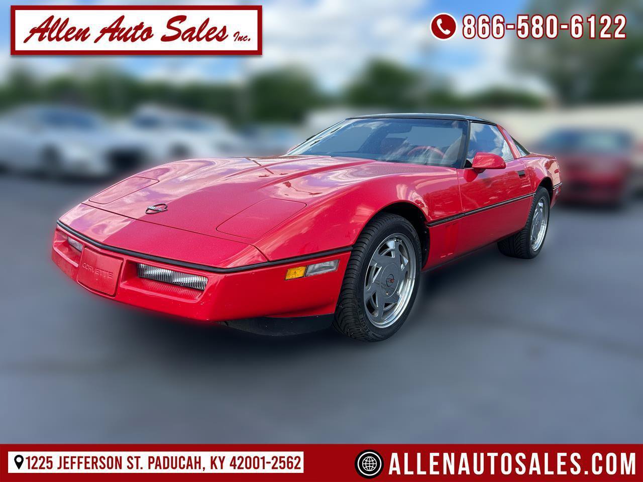 Used 1989 Chevrolet Corvette Coupe